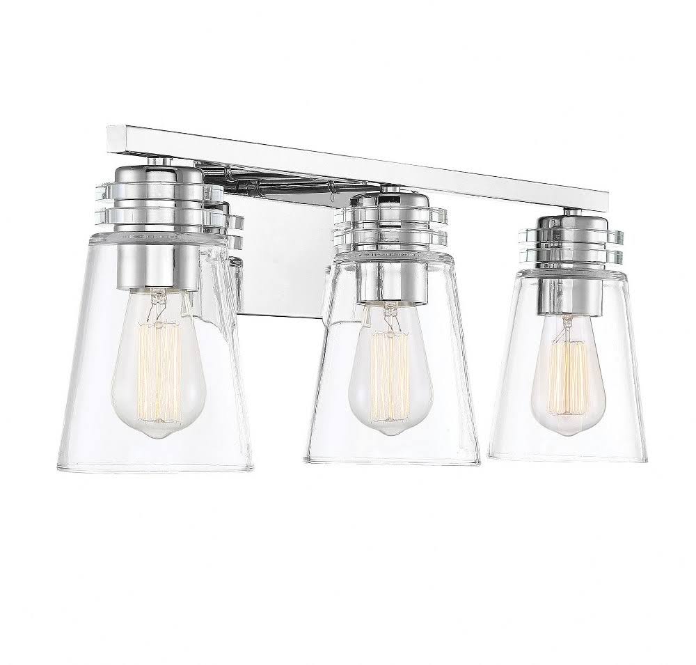 3 Light Noble Brass Bath Bar E8797