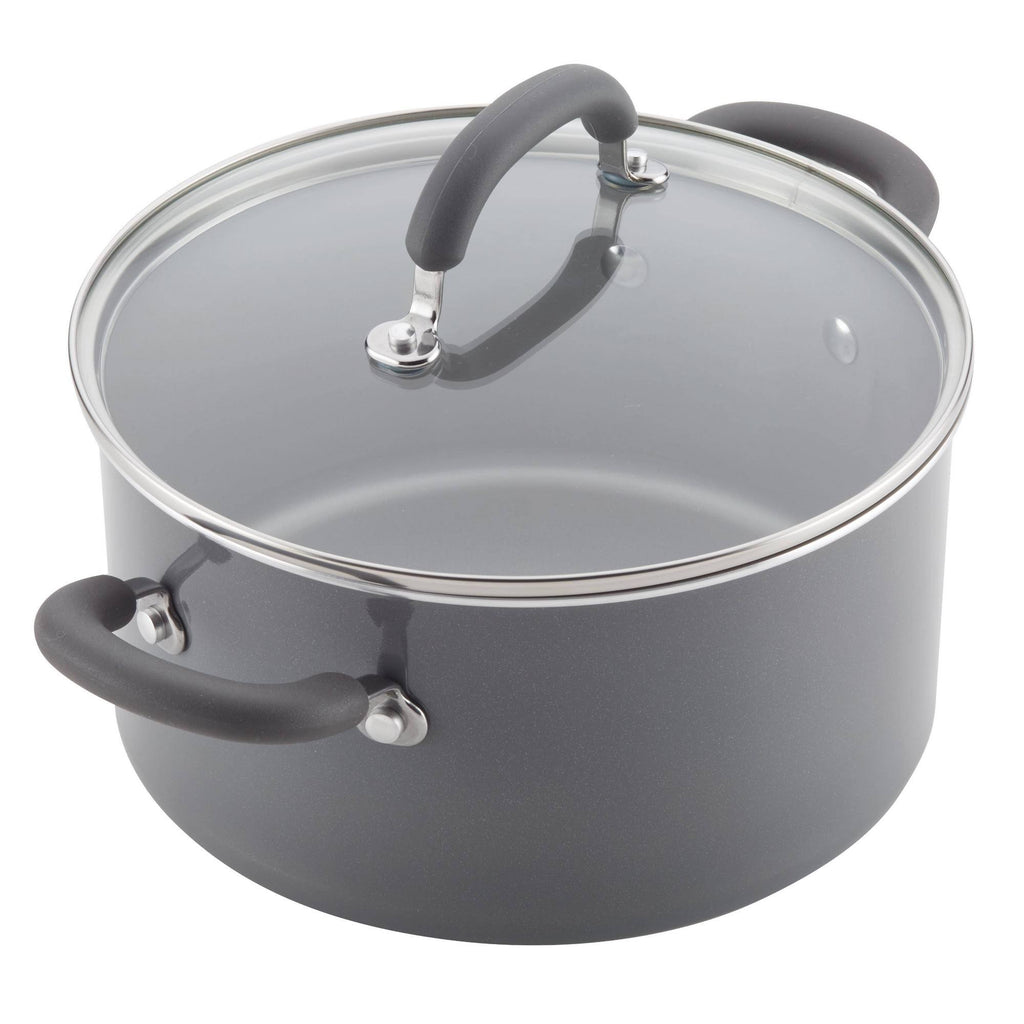 13pc Aluminum Nonstick Cookware Set Gray B925