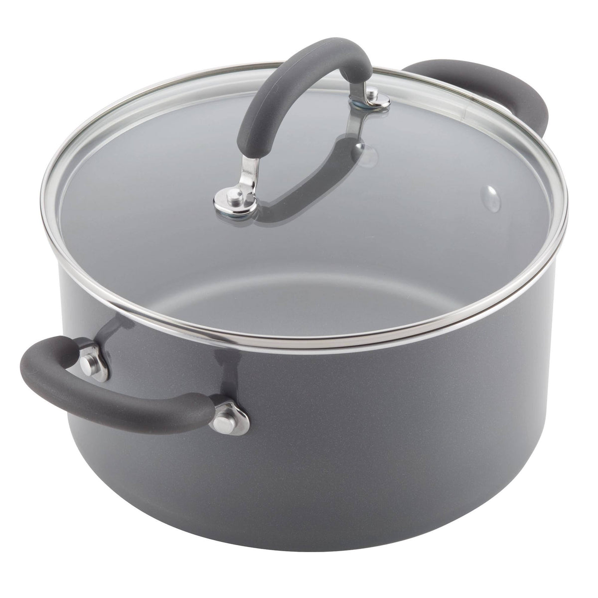 13pc Aluminum Nonstick Cookware Set Gray B925