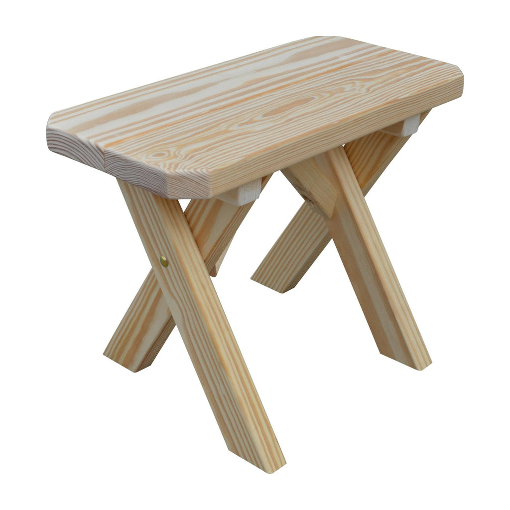 Dark Green Crossleg Bench P624