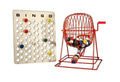 Red Extra Large Bingo Cage with Ping Pong Bingo Balls H3866