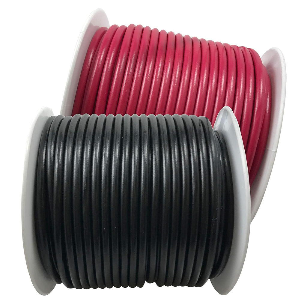 10 Spools Black & Red Primary Wire 100 FT Stranded Copper Kit L8434