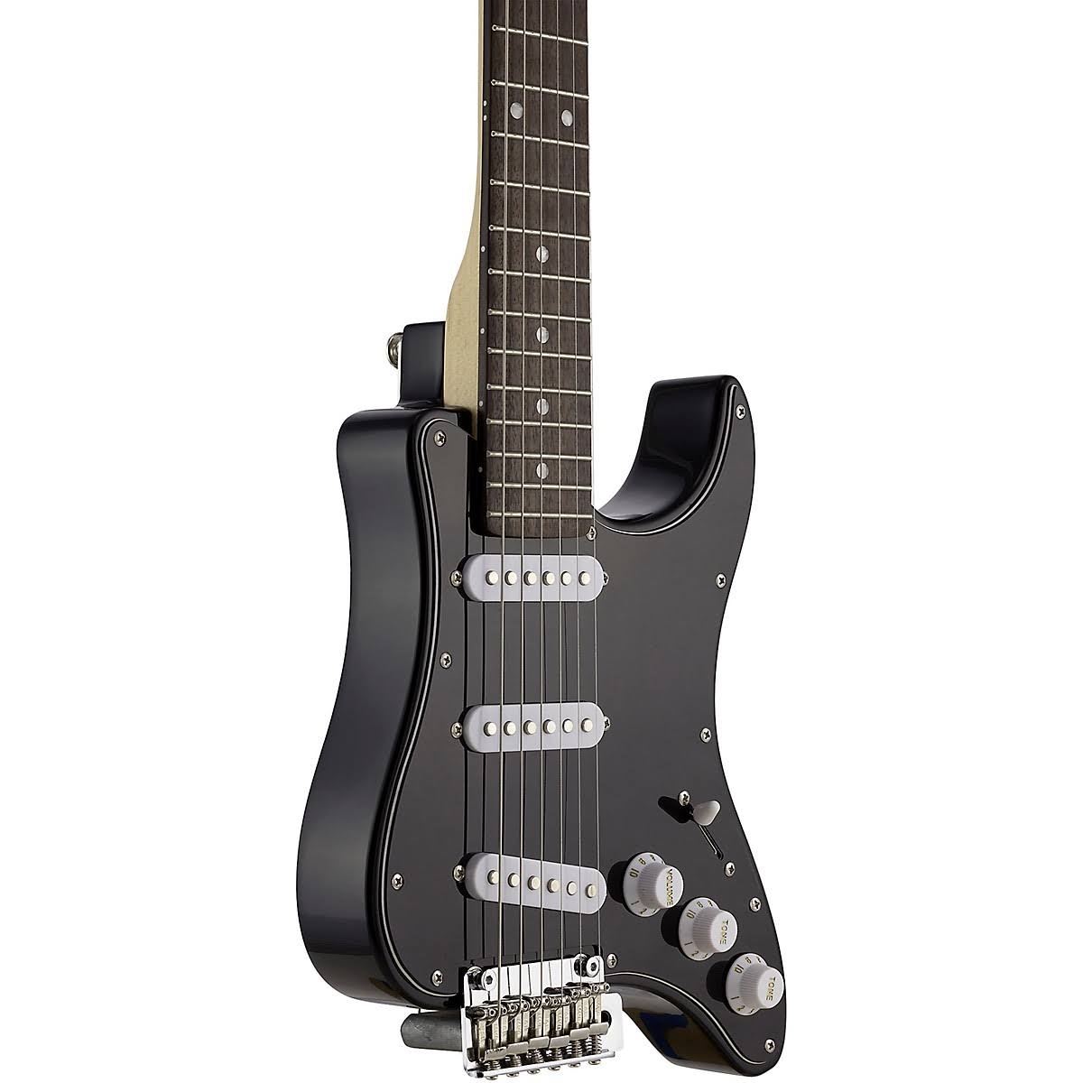 Gloss Black Travel Electric Guitar E274801