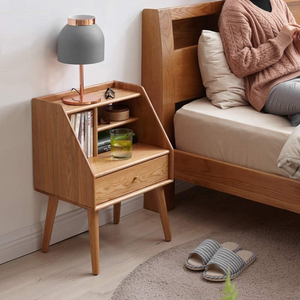 Oak Multifunctional Bedside Cabinet Night Stands C843