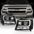 Black Projector LED Headlights Pair K356631