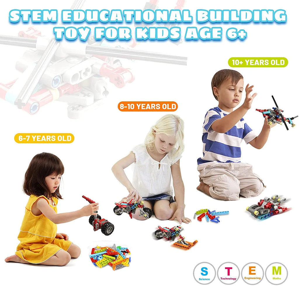 171Pcs 20-in-1 STEM Building Toys Construction Set D40265