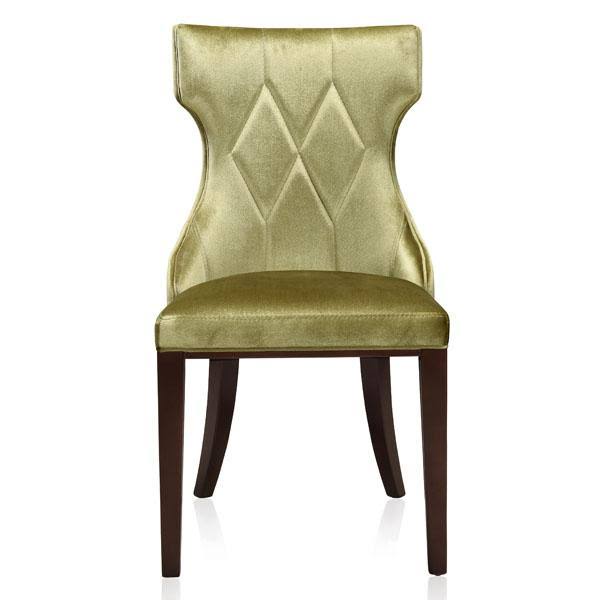 Velvet Dining Chair Set of 2 Grey A468521