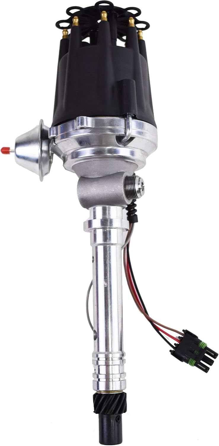 Ready to Run Distributor for Chevy Corvette V8 Engine, Blue Female Cap R558935