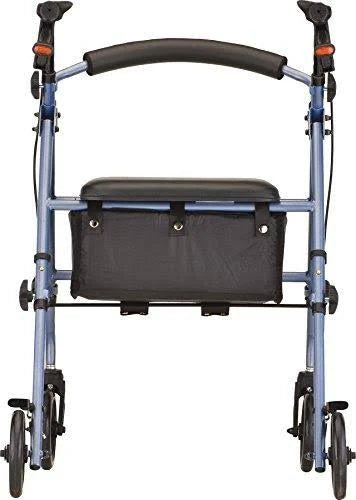 Purple Steel Rolling Walker D29353