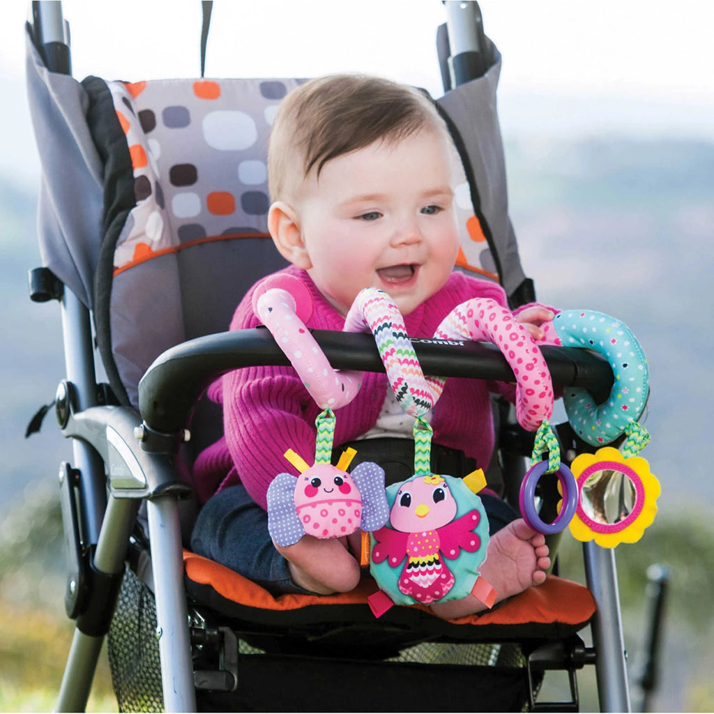 Pink Butterfly Spiral Activity Toy A5323