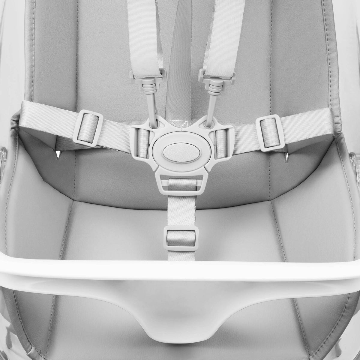 Clear Baby High Chair with 360° Swivel P163
