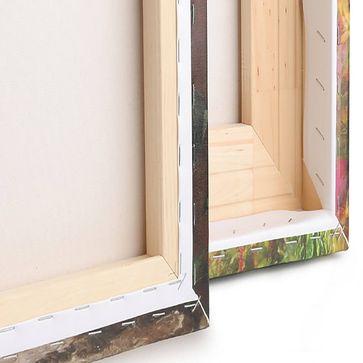 Multi Abstract Watercolor Canvas Print - 40 in. x 30 in. Q539