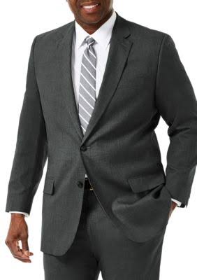 Medium Grey Stretch Suit Coat B269660
