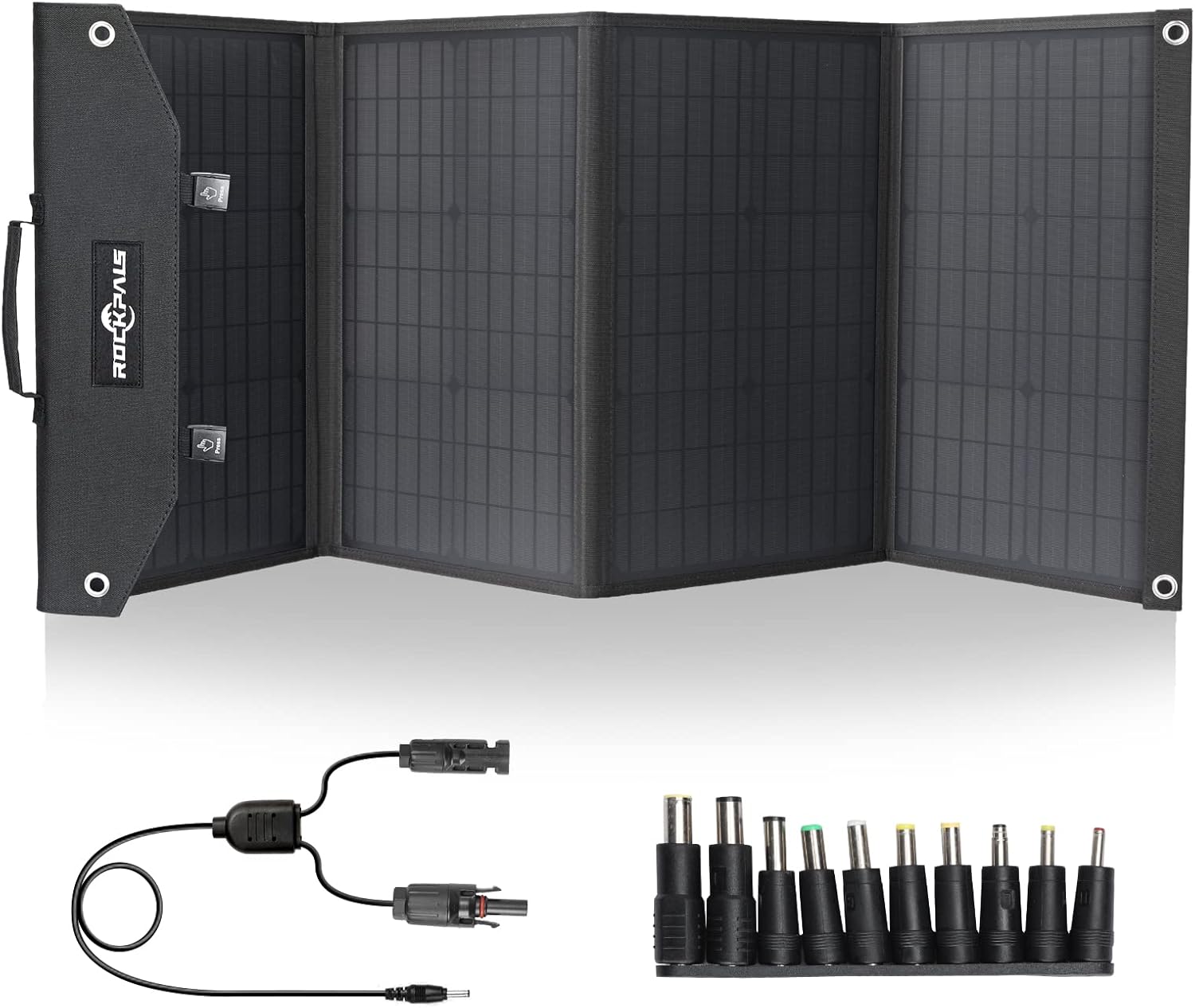 Foldable 60W Solar Panel Charger with USB Ports P147
