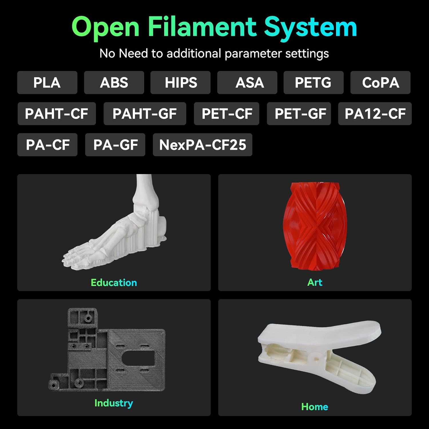 Dual Extruder 3D Printer with 330 * 330 * 600mm Print Size X654