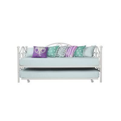 White Twin Daybed with Trundle Z15849