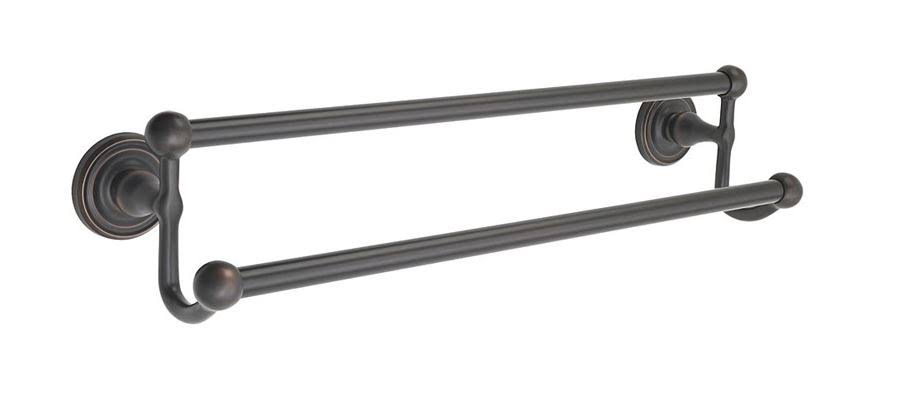 Oil Rubbed Bronze Double Towel Bar E9068
