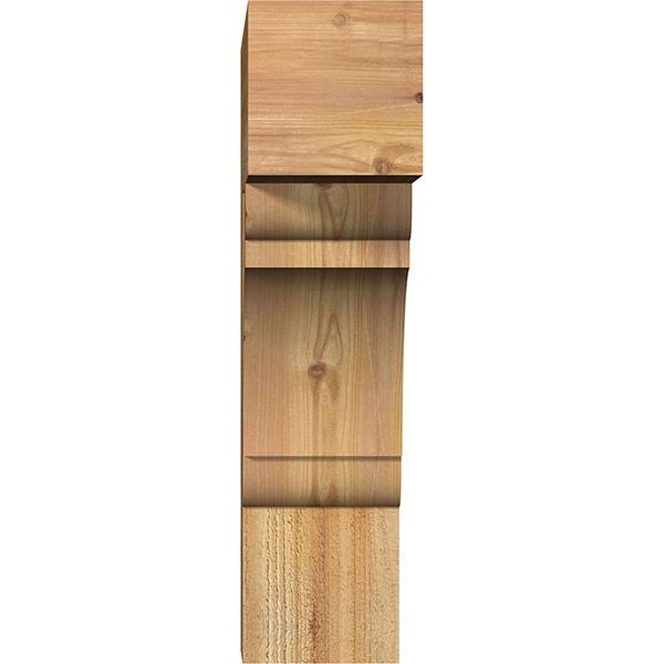 6x22W x 20x22D x 24x22H Western Red Cedar Bracket S758