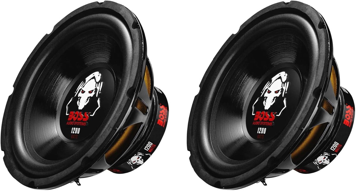 10-Inch Single Voice Coil 1200 Watt Max Subwoofer (2 Pack) L91063
