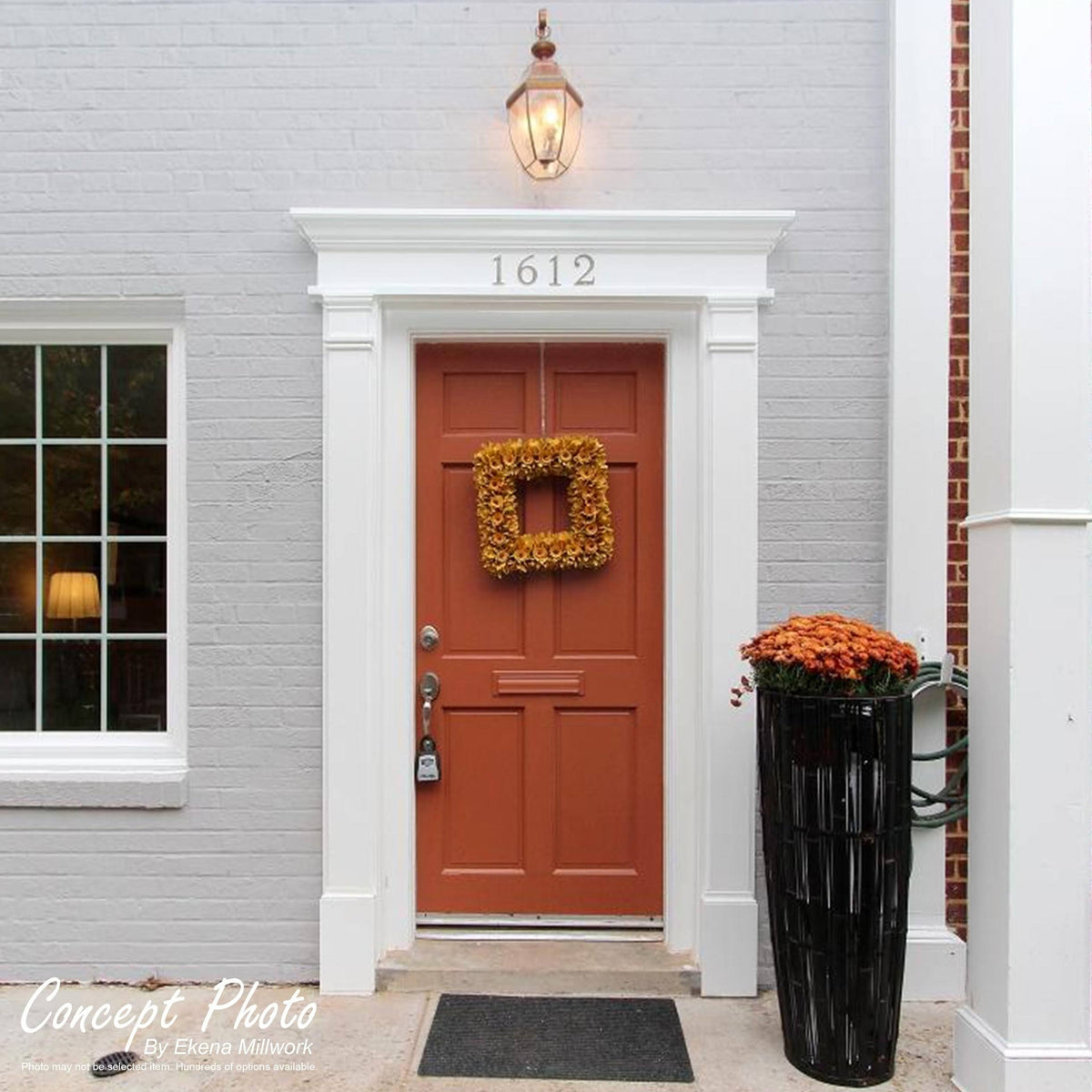 Plain PVC Pilaster (Pair) S255111
