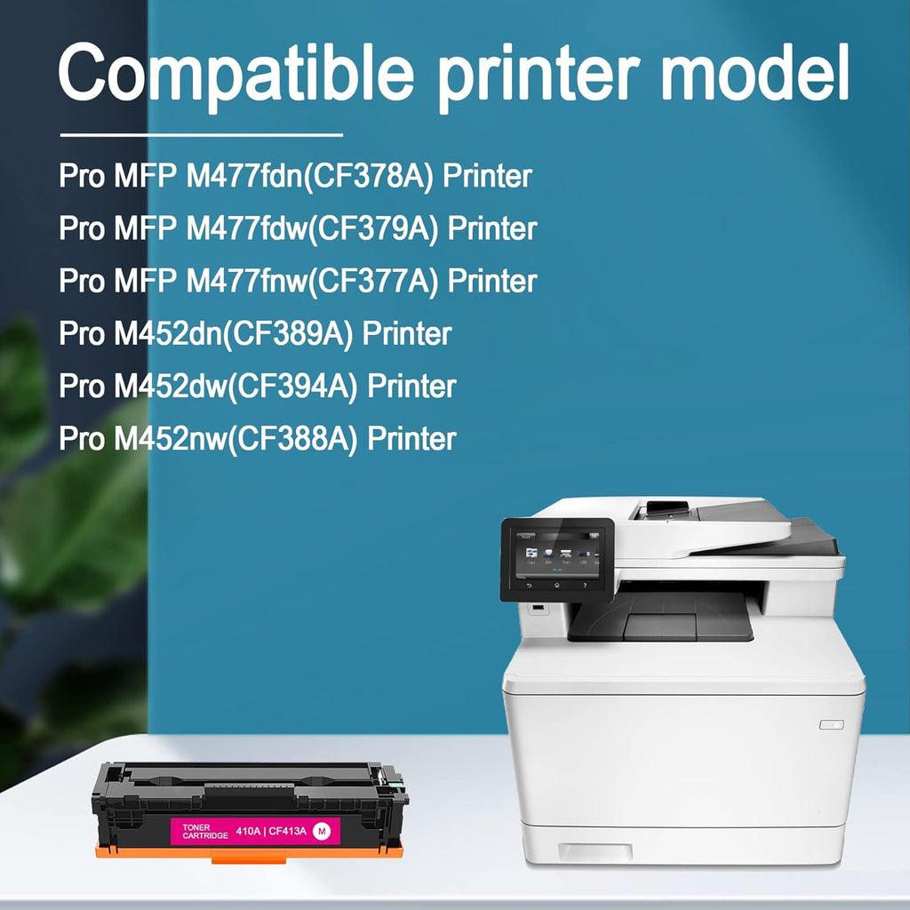 Magenta Toner Cartridge for HP CF413A Printer N4429