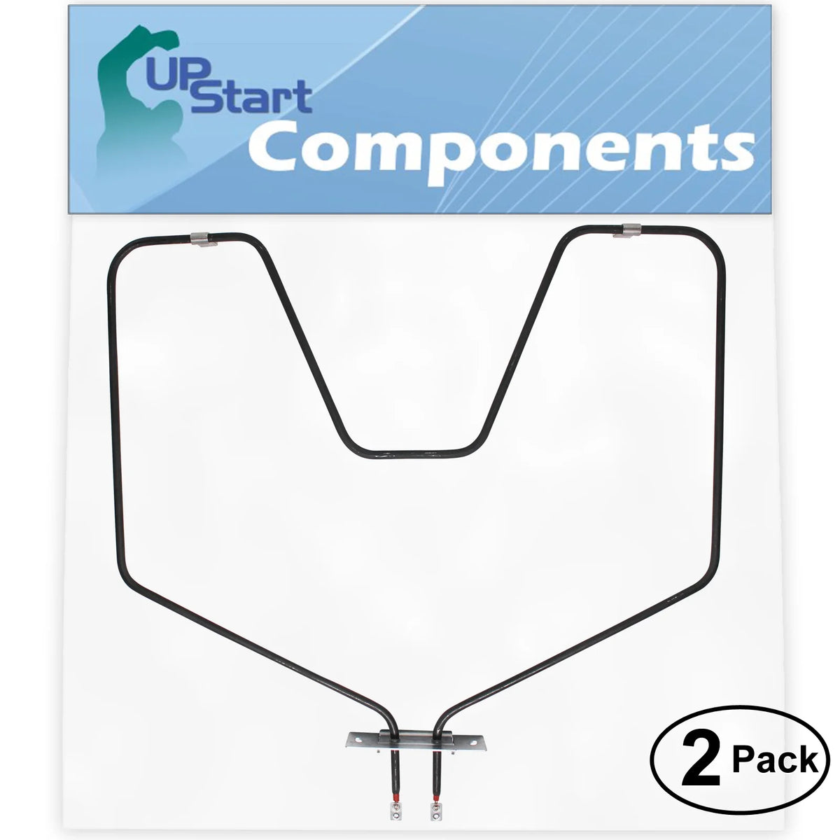 2-Pack Bake Element for General Electric Oven Heating Element N409255
