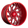 Candy Red Milled 24x12 8x6.5 -44mm Wheel U86775