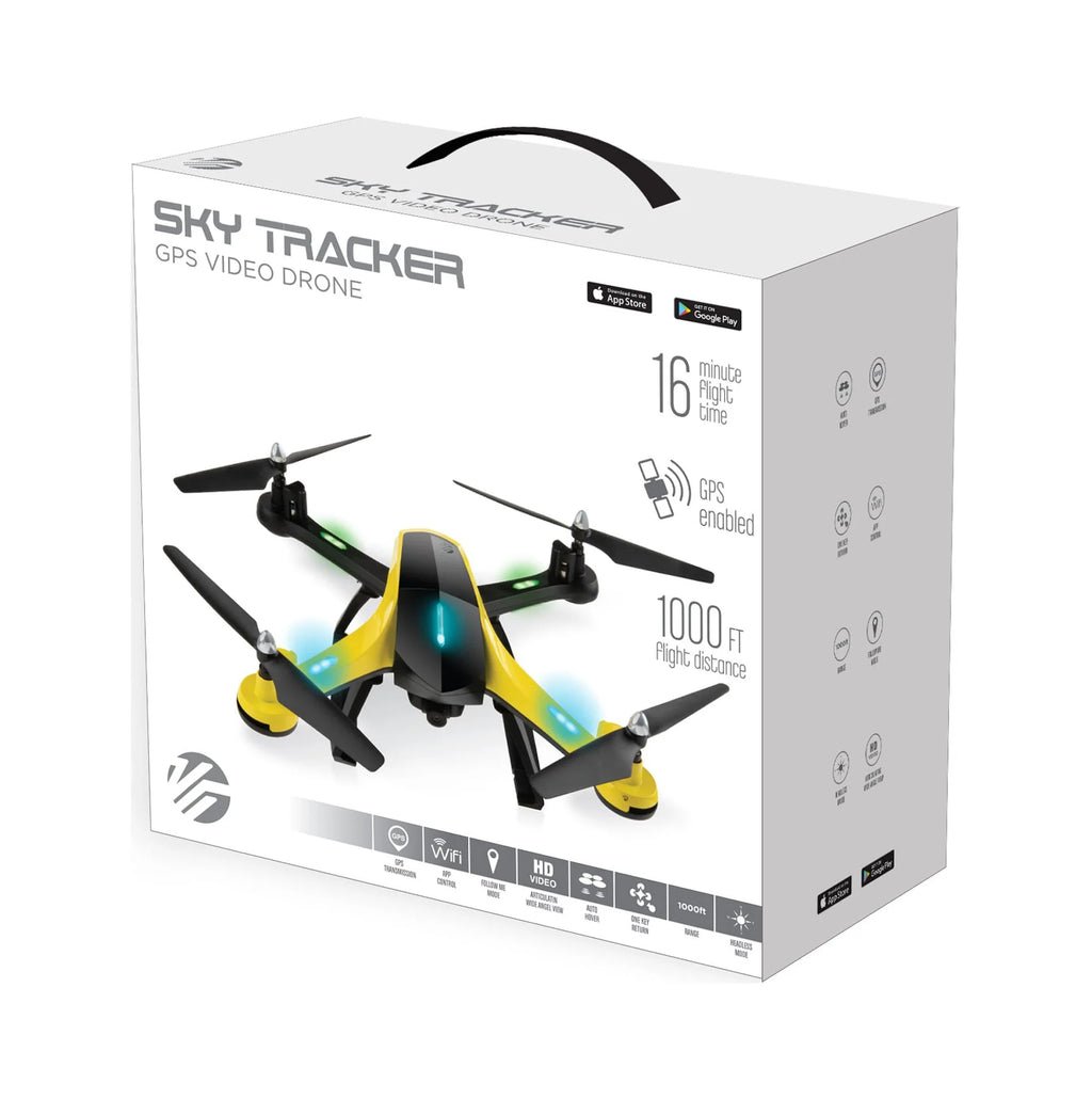 Black and Yellow Aerial Camera Drone A656