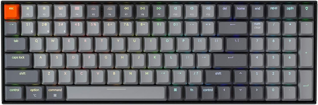96% Layout 100 Keys Wireless Bluetooth 5.1/Wired USB C Mechanical Keyboard P450