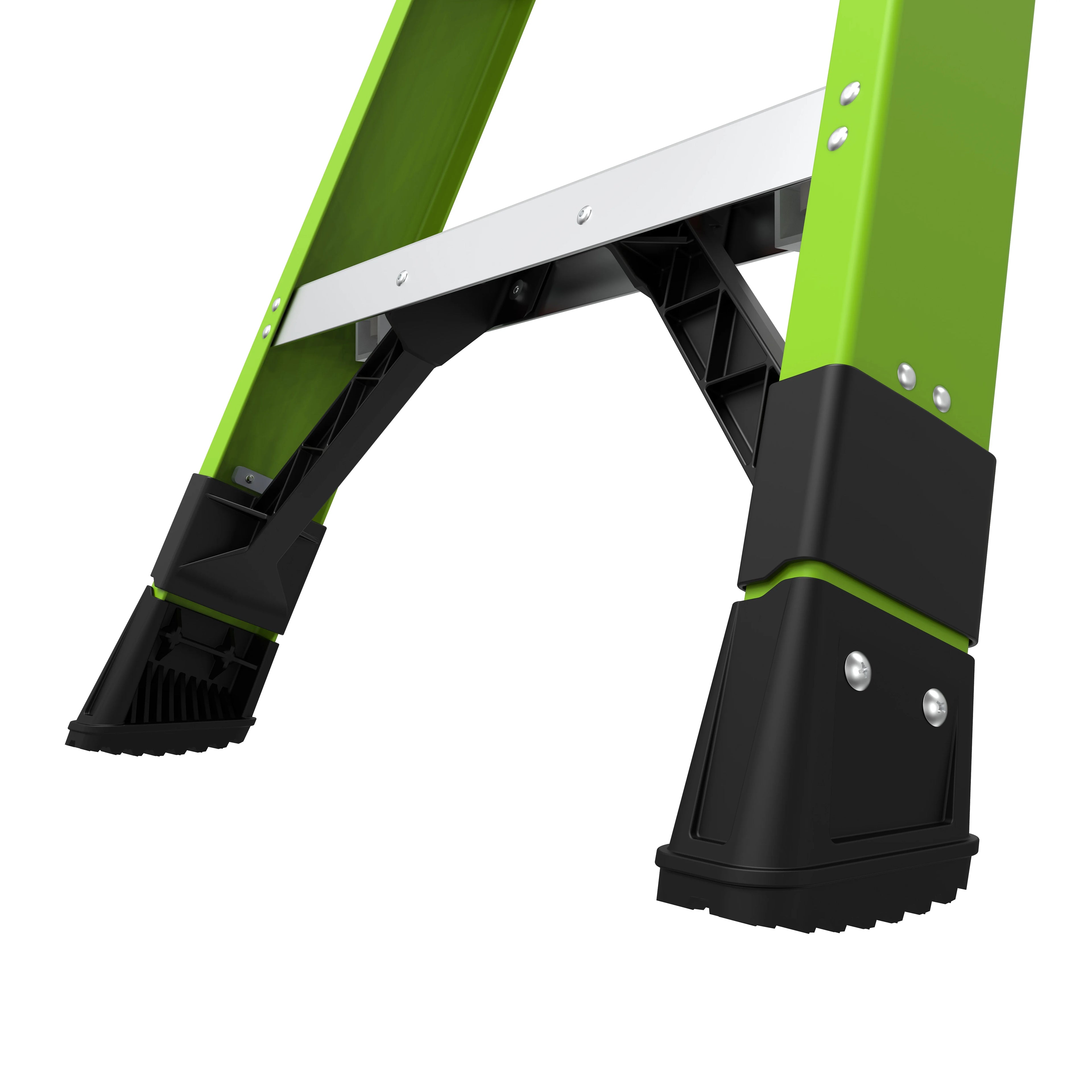 King Kombo Industrial 6-10 ft Type 1AA 3-in-1 Fiberglass Combo Ladder with V-Bar T260857
