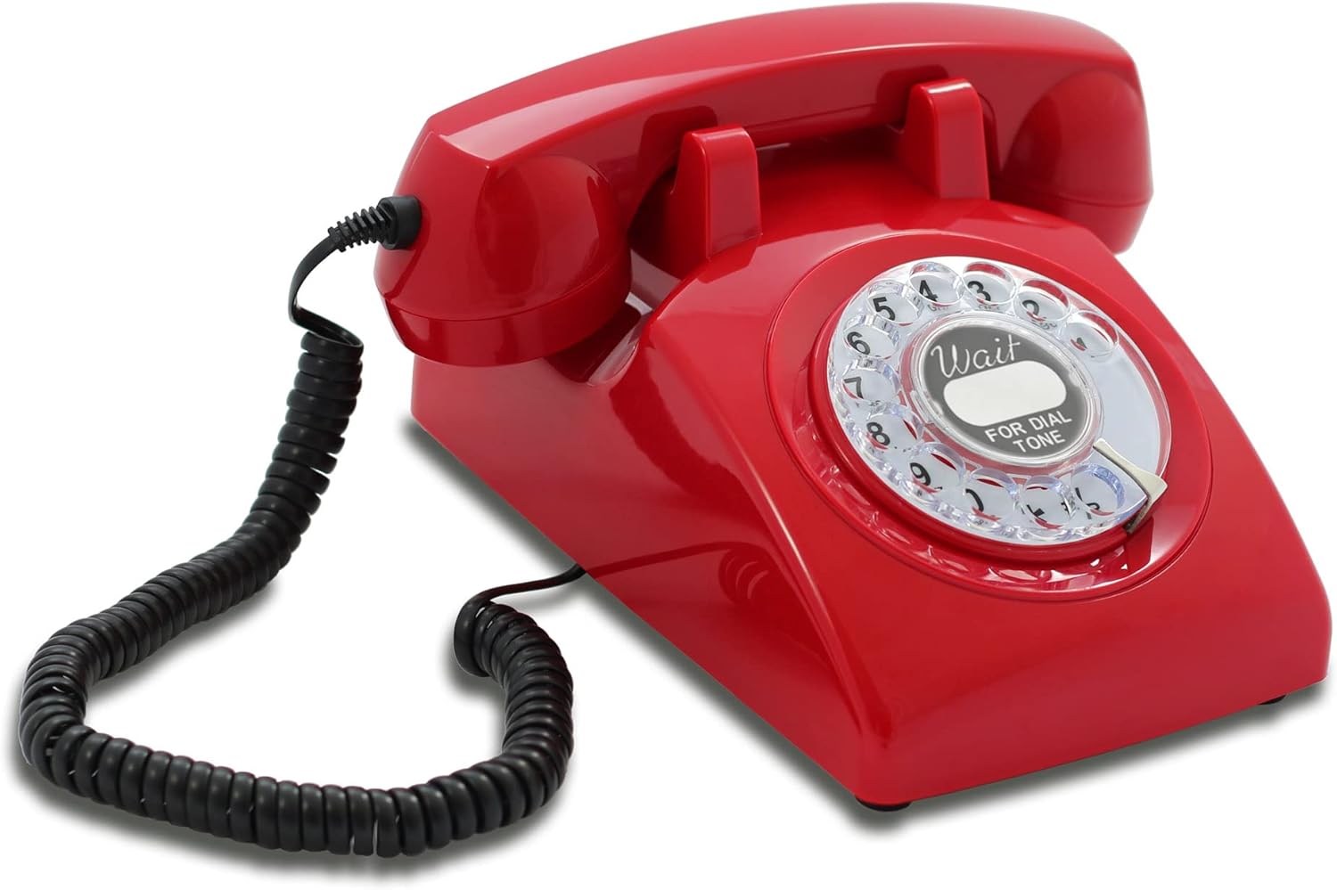 White Rotary Dial Telephone I733