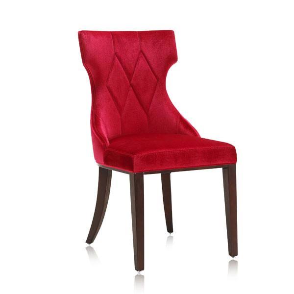 Velvet Dining Chair Set of 2 Grey A468521