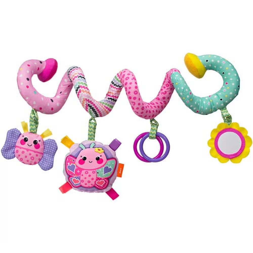 Pink Butterfly Spiral Activity Toy A5323