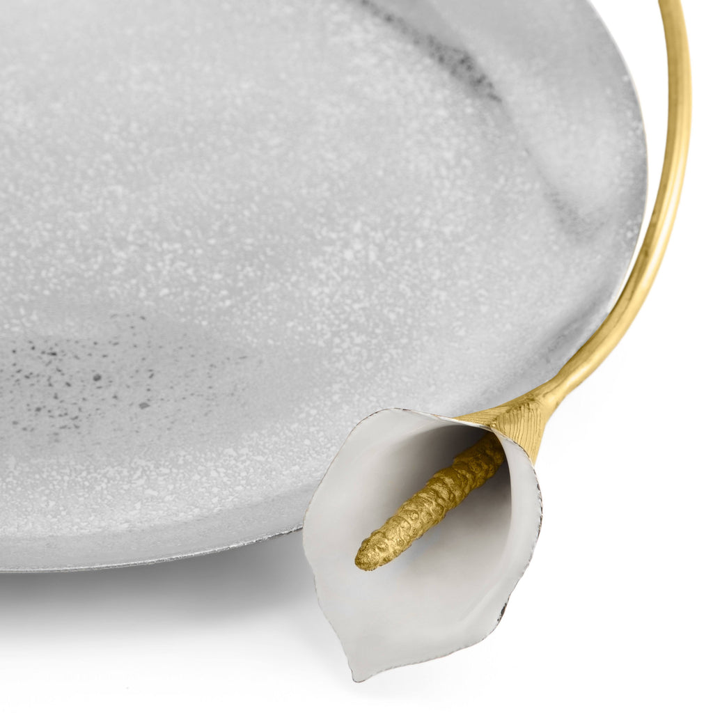 Calla Lily Round Plate J41843