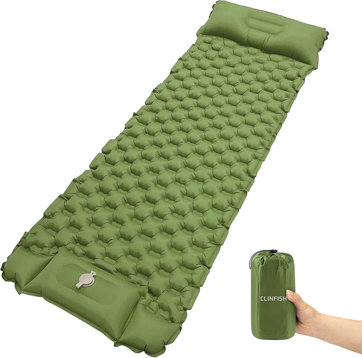 Waterproof Self Inflating Sleeping Pad Camping Mattress Q5437