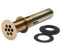 Satin Brass Grid Strainer Drain R882