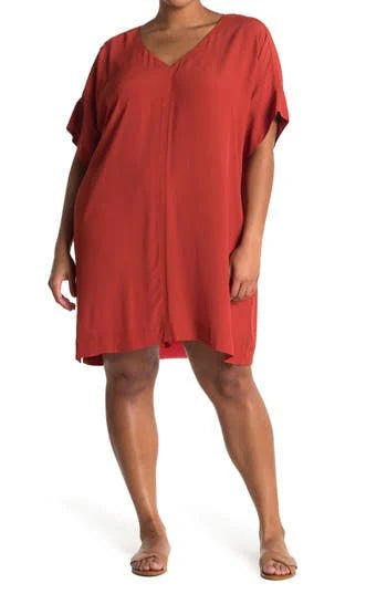 Etruscan Clay Shift Dress A61913