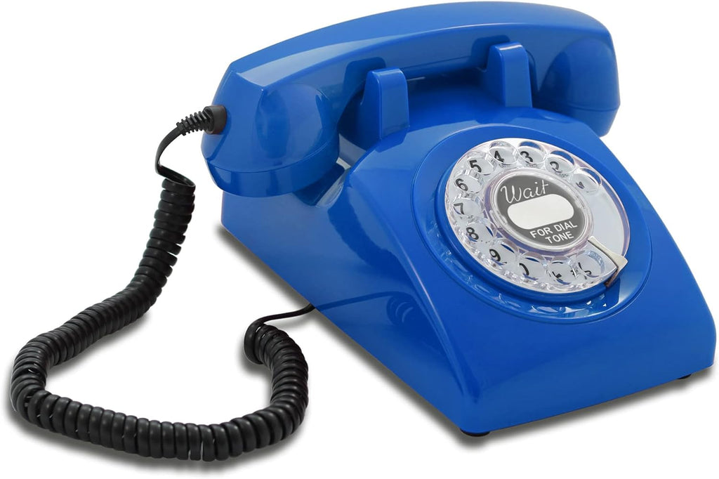 White Rotary Dial Telephone I733