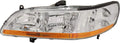 For Honda Accord Headlight 2001 2002 Driver Side U1238