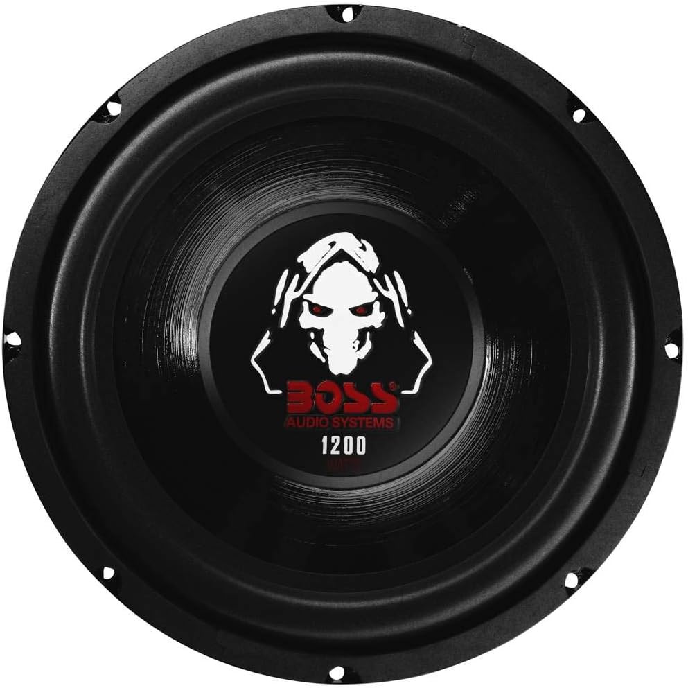 10-Inch Single Voice Coil 1200 Watt Max Subwoofer (2 Pack) L91063