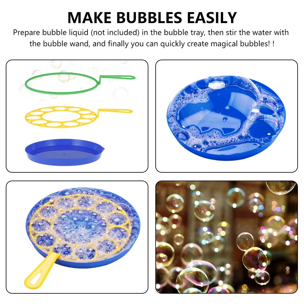 Big Bubble Wand Stick Set Outdoor Toy W484