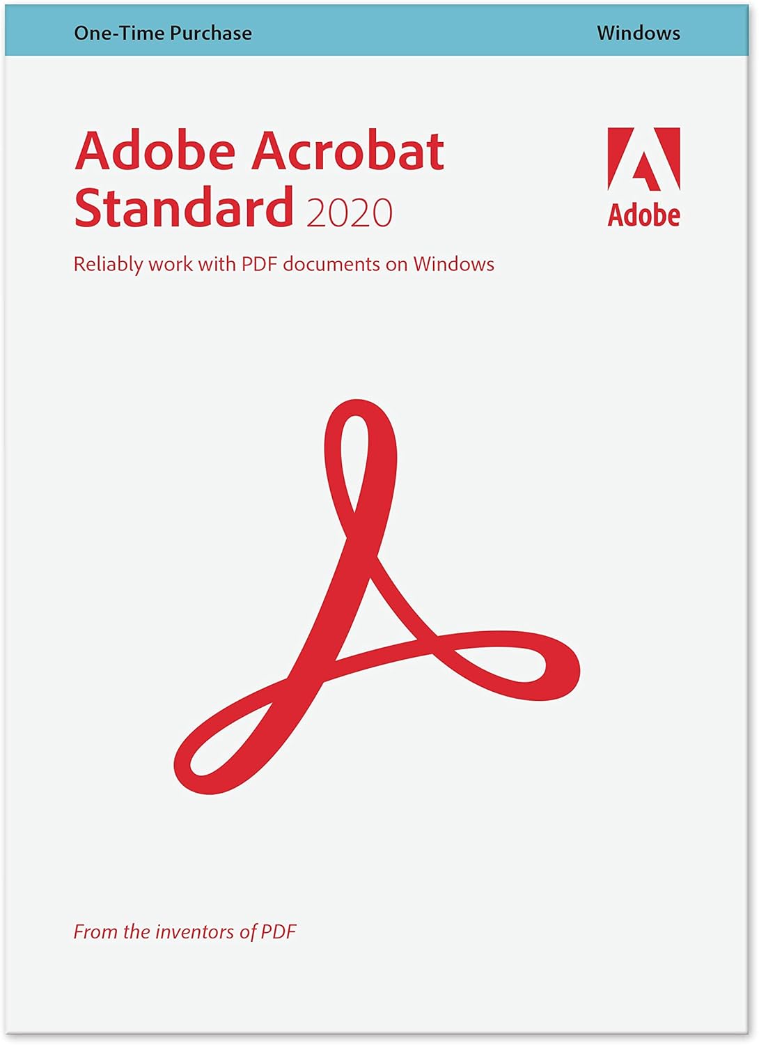 Adobe Acrobat Standard 2020 PC Disc Q45742