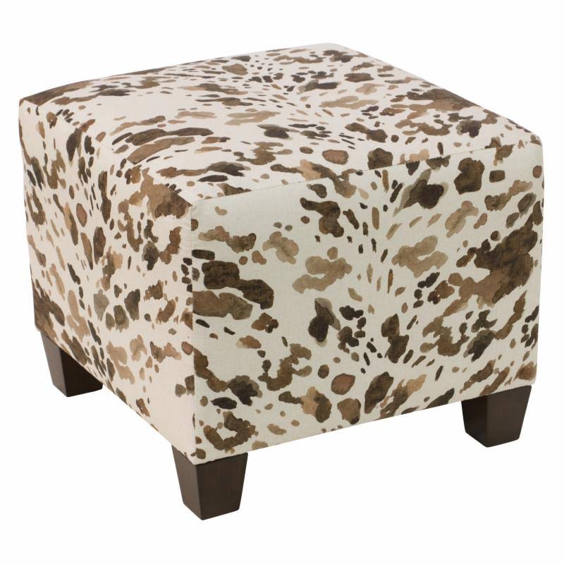 Teal Ottoman E326