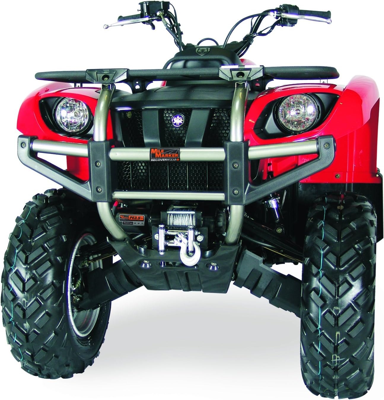3500 lb Electric Winch with Synthetic Rope B818605
