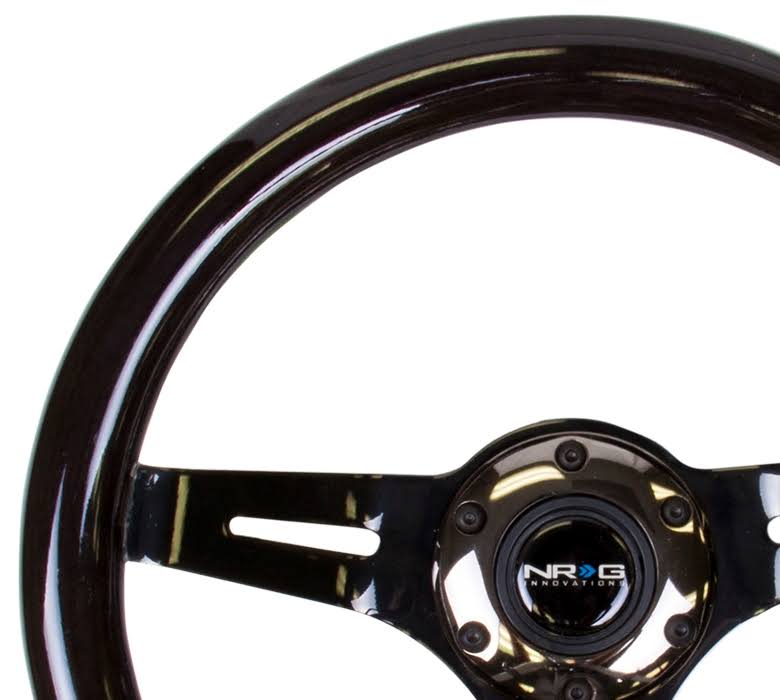 Black Chrome Spokes 310mm Wheel B768