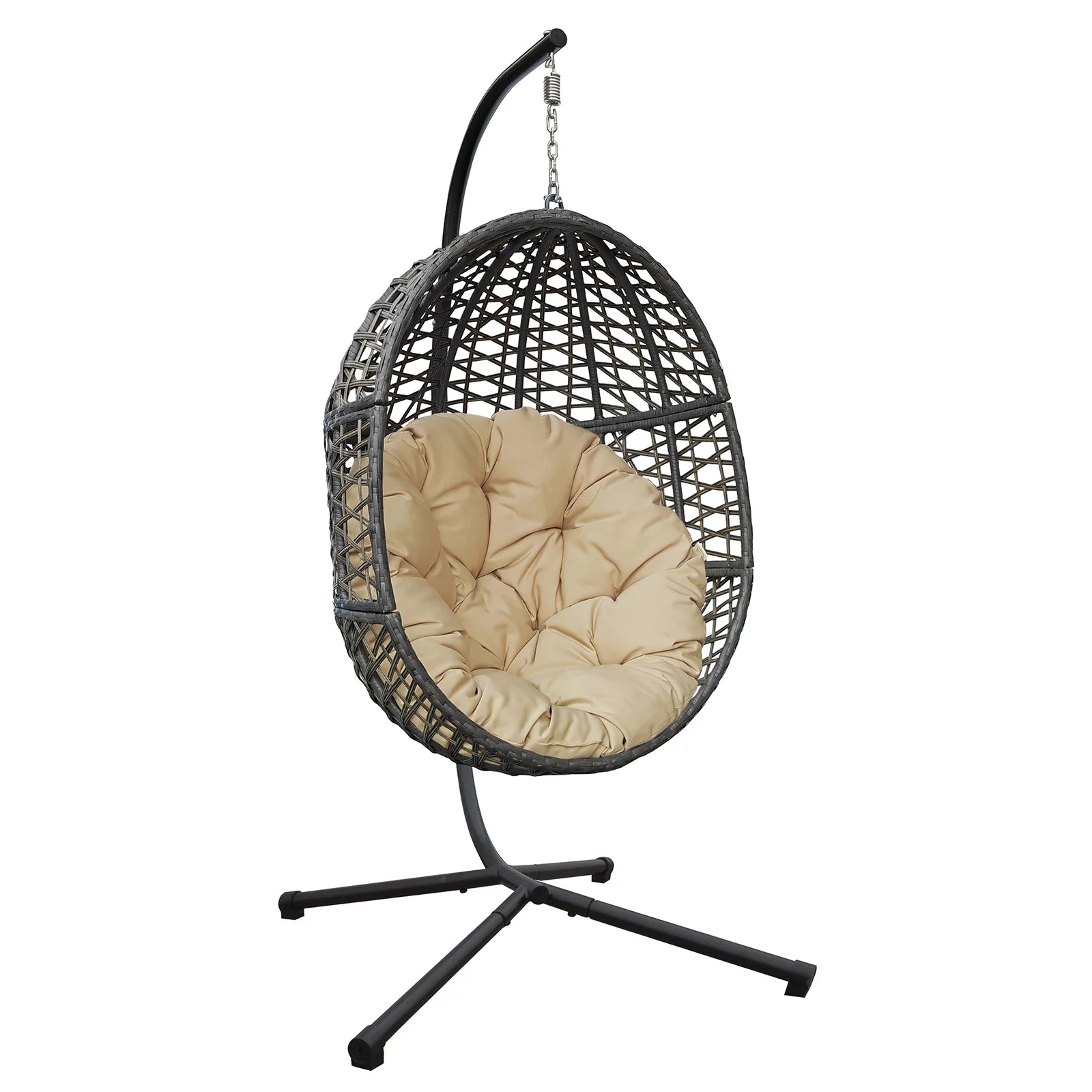 Rattan Egg Swing Chair with Stand C235