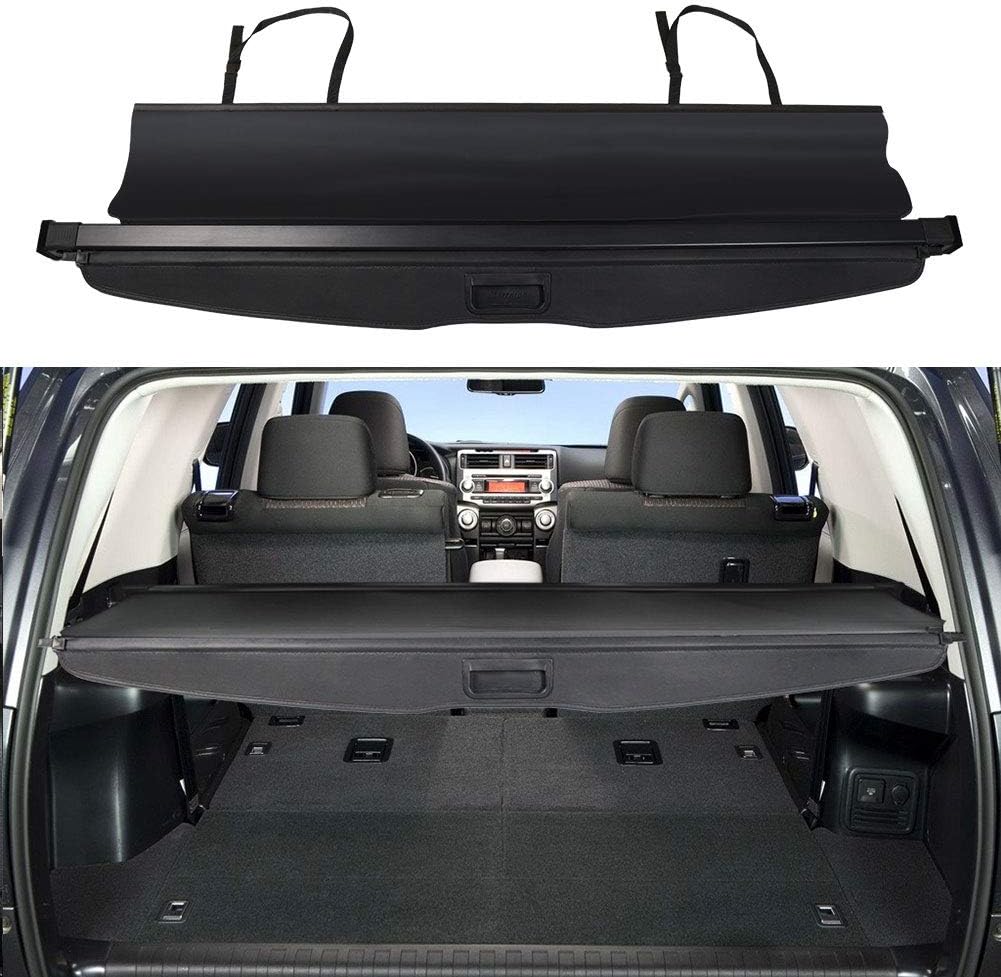 Black Retractable Trunk Shade F3314