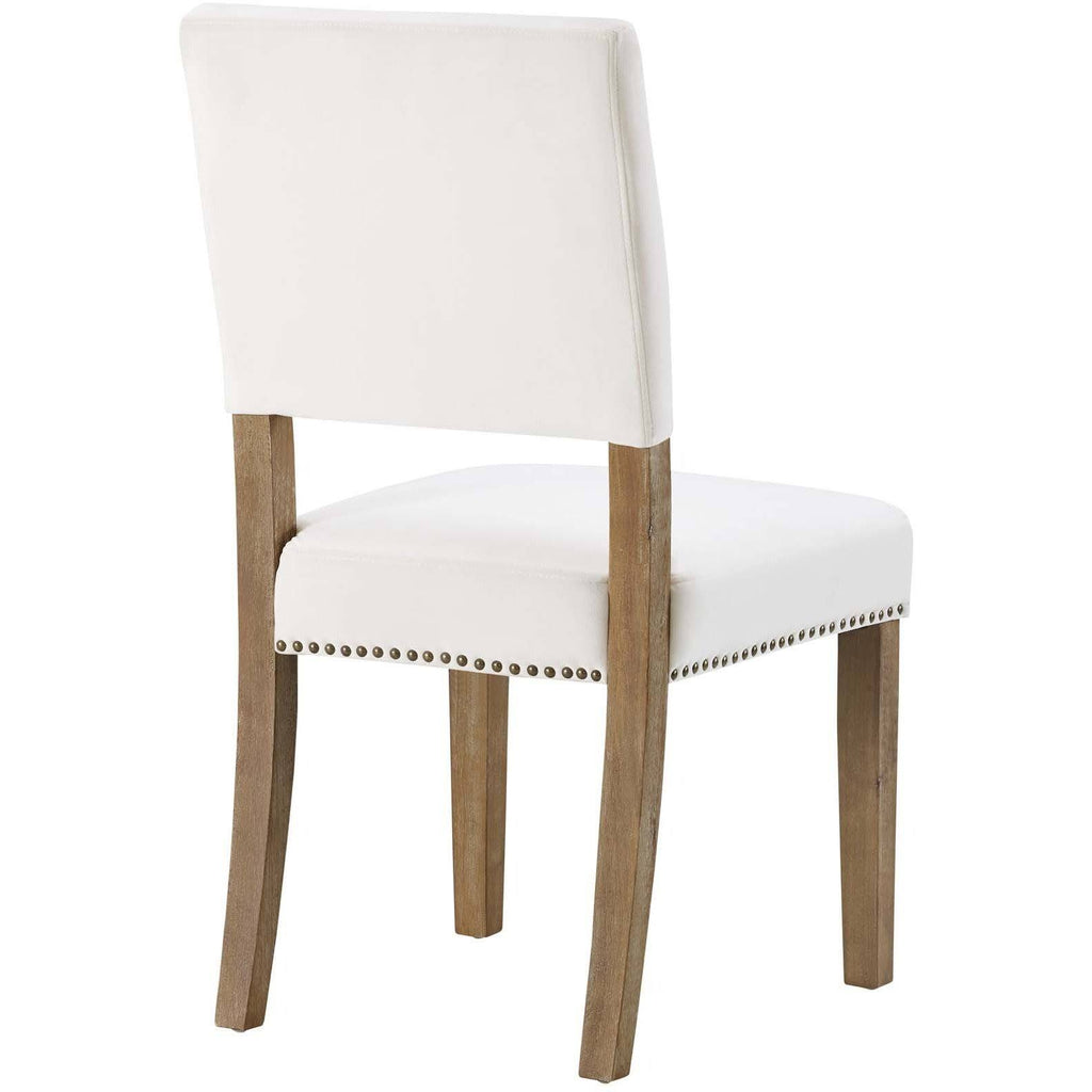 Navy Oblige Dining Chair Wood Set of 4 S686