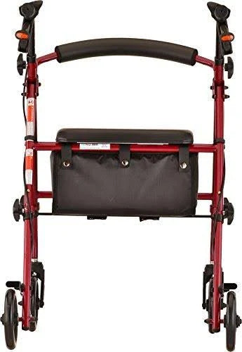 Purple Steel Rolling Walker D29353