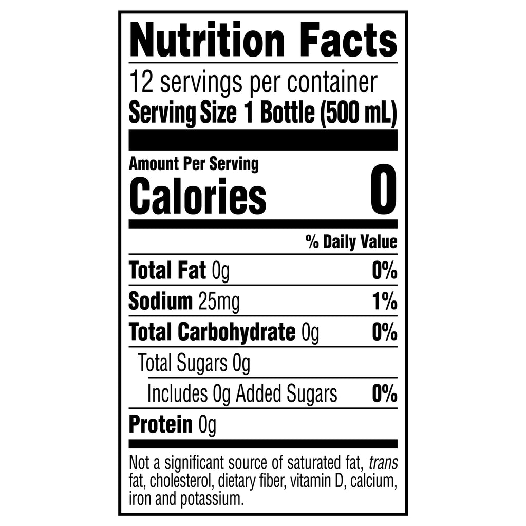 Zero Sugar Sweet Tea Bottles, 16.9 fl oz, 12 Pack H87520